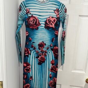 Jean Paul Gaultier Multi Color Dress